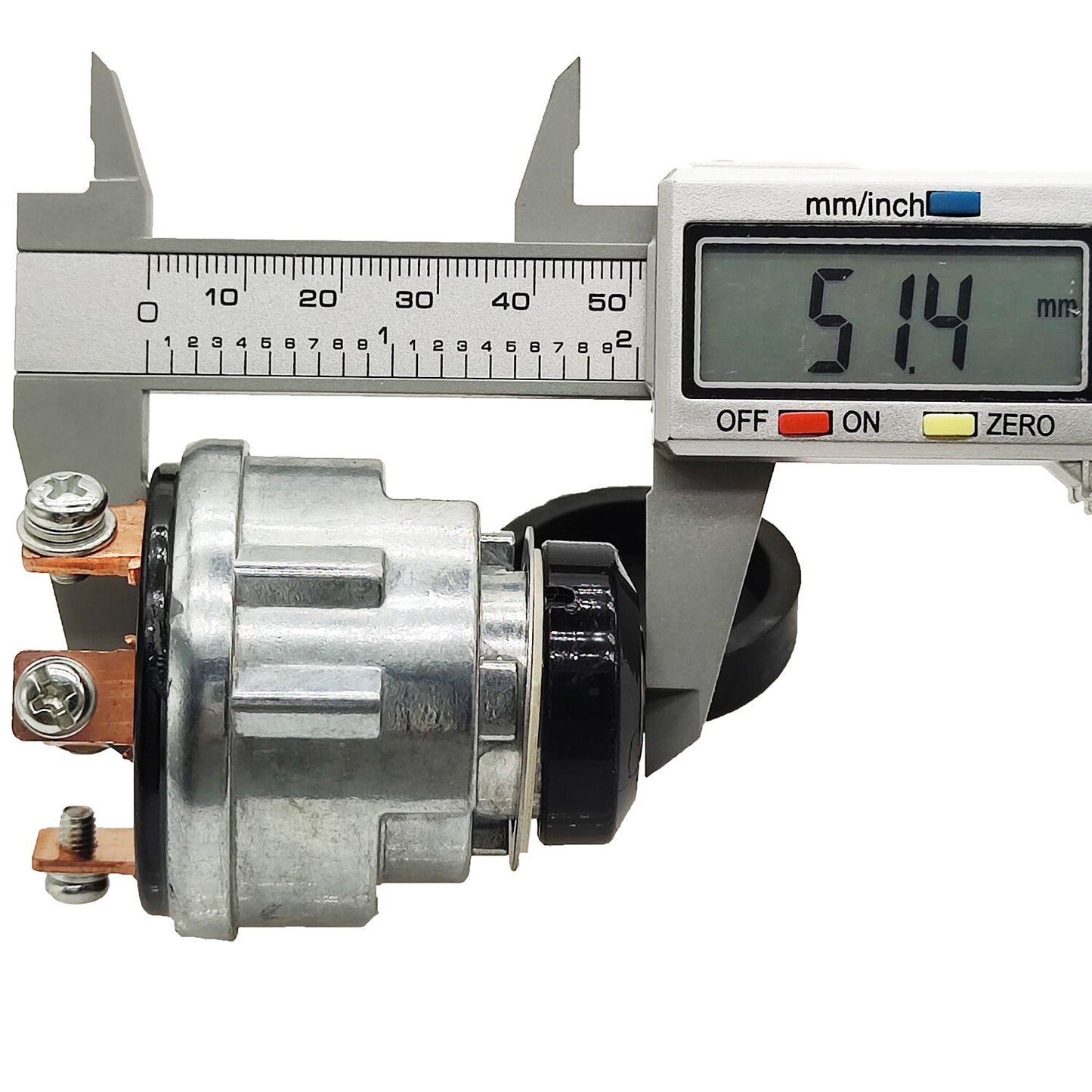 Ignition Switch 385201161T Fits for Caterpillar Cat Diesel Dixie Mower W/ 2 Key