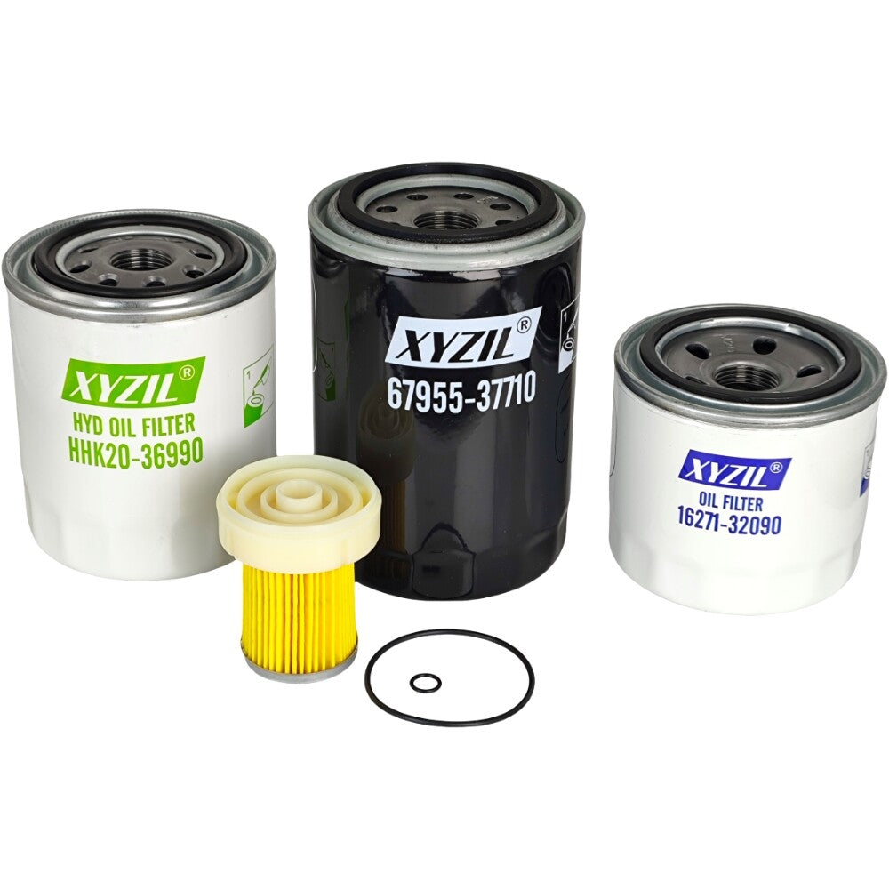 Filter Kit for Kubota B26 B2301HSD B2410HSD B2630HSD B2410HSDB B2410HSE B2601HSD