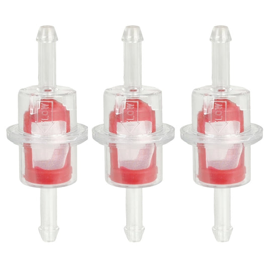 1/4” 5/16" Inline Fuel Filter Fit for Honda Big Red 200 250 ATC 700 MUV 0510-335