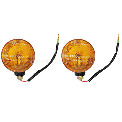 2X Hazard Lamp Fit for Kubota L3200F L3200H L3301DT L3301F L3301H L3400DT/HST