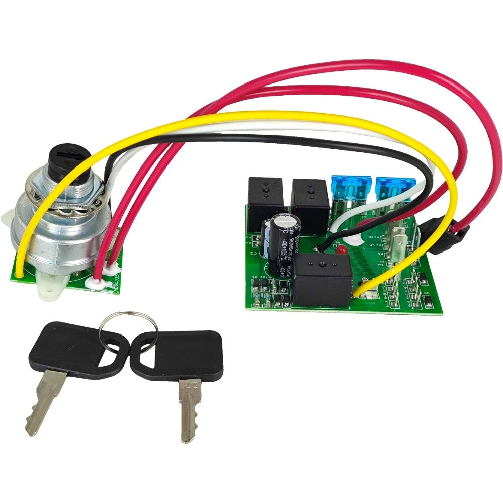 Ignition Key Switch 355D Fit for John Deere GX355 Diesel Lawn Garden Tractor