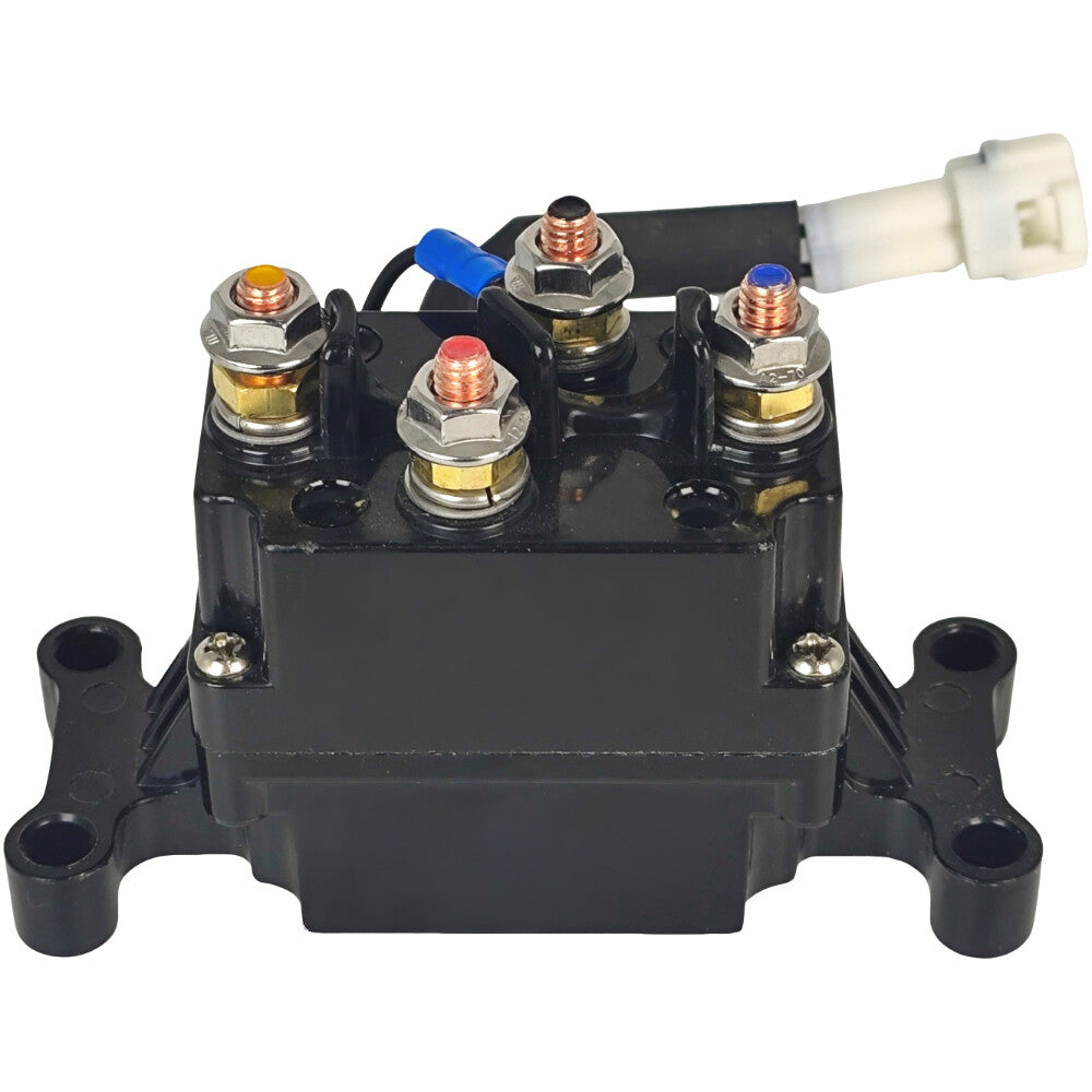 12V Winch Solenoid Relay 4015095 4013465 Fit for Polaris ATV UTV 2000-5000lbs