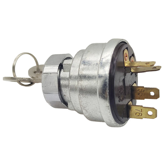 Starter Ignition Key Switch Replaces Cole Hersee 956-3124 956-3124BX CH956-3124