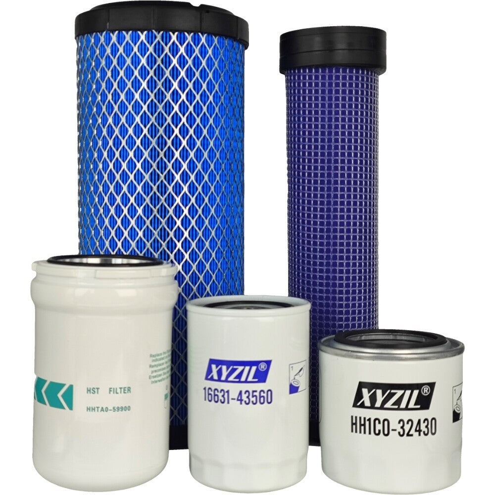 Service Maintenance Filter Kit for Kubota SVL75-2C SVL75C Loader