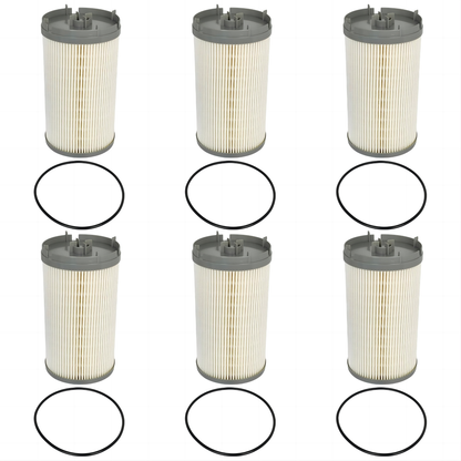 6X Fuel Filter K37-1004 for Peterbilt 579 389 Paccar MX13 PF9928 PFF61653