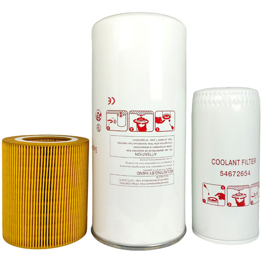89295976 Air Oil Separator Filter Kit 54749247 54672654 Fits for Ingersoll Rand