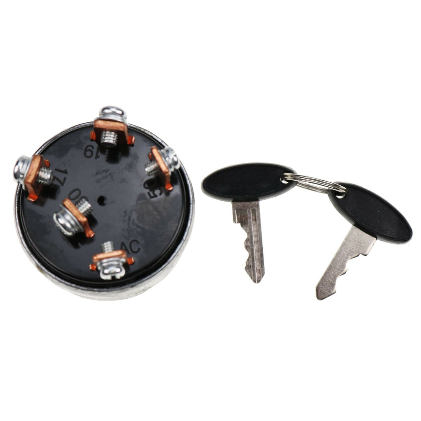 Ignition Switch with 2 Keys Fit for Caterpillar Dixie Mower XCD3666 XCD3674 2010
