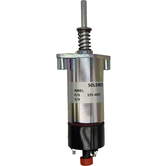 24V Stop Shutoff Solenoid for CAT Caterpillar E330B E330C E330 973C 155-4653