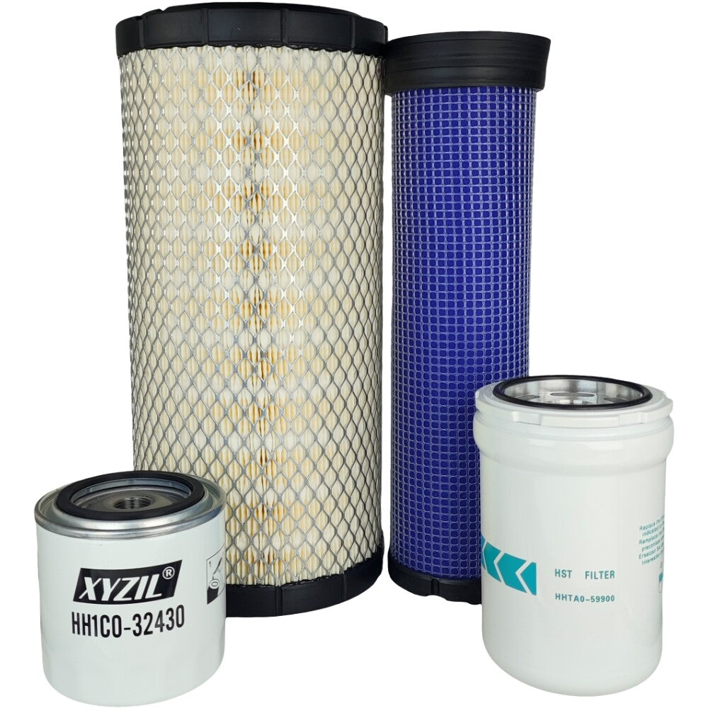 Maintenance Filter Kit for Kubota SVL90 SVL90C SVL90-2 SVL90-2C Engine V3800