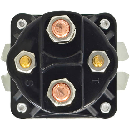 Fit for Monarch Bucher 12V 4 Terminal 100A Dump Trailer Solenoid 391-2 391-2-C
