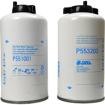 For Donaldson P553203 P551001 Replacement Filter Set FWS3003 FS1001 (2 Pack)