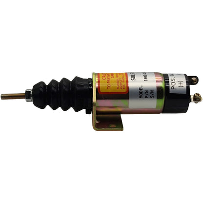 Fuel Shutdown Solenoid 2 Terminals 1500-2010 12V 1502-12C2U1B2 for Woodward 1502
