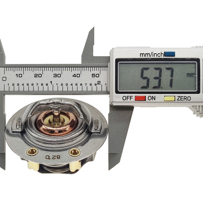 185 & 180 Degree Thermostat Front & Rear Kit Pair Fit for GM Pickup Duramax