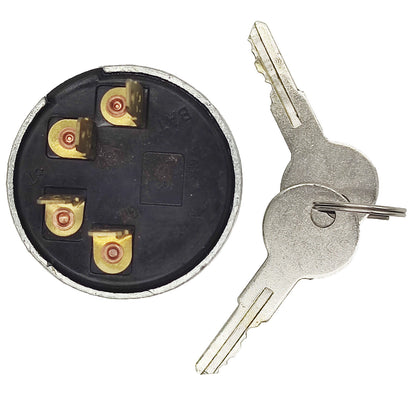 Starter Ignition Key Switch Replaces Cole Hersee 956-3124 956-3124BX CH956-3124