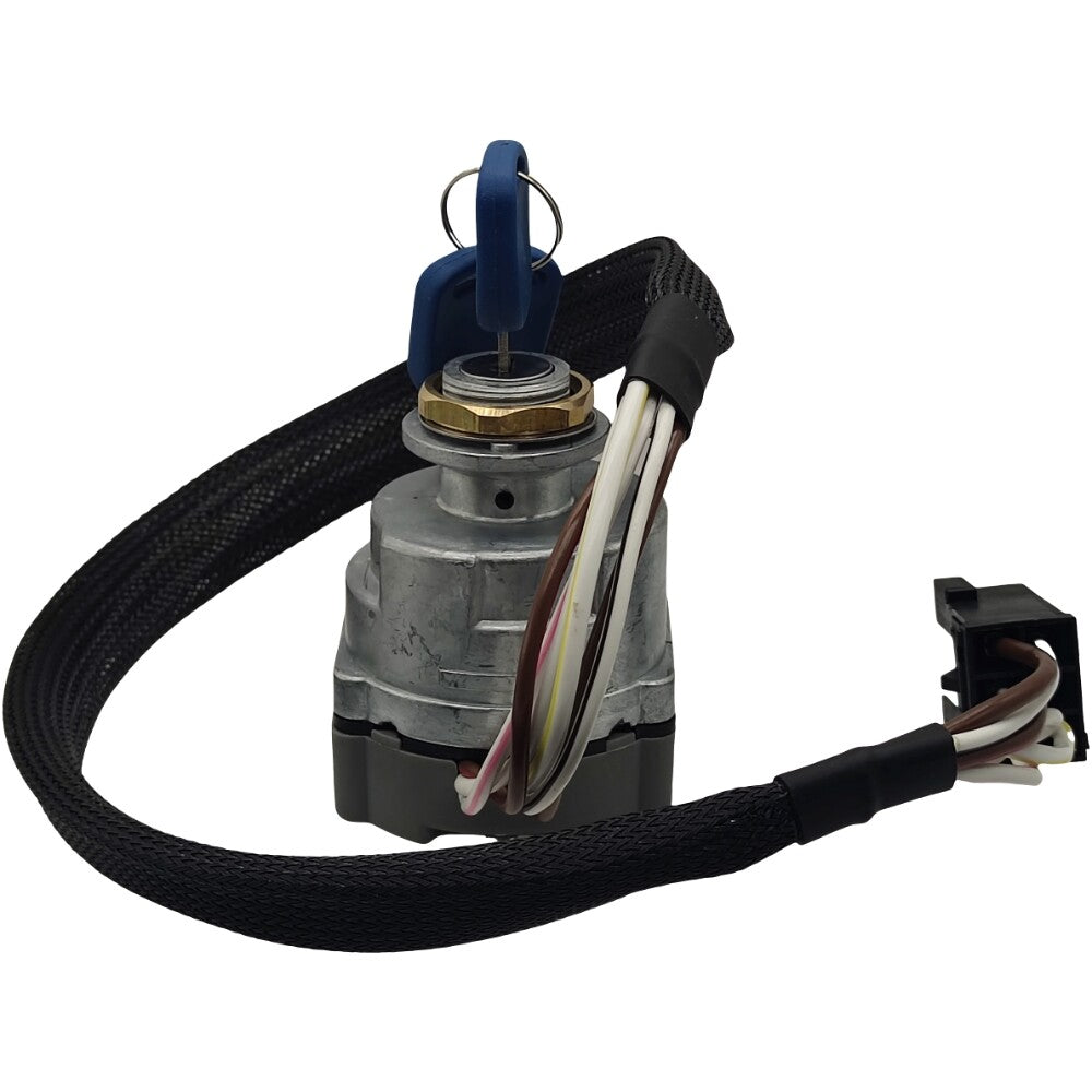 Ignition Key Switch 87561528 81864288 for Ford New Holland Tractor TS TM Series