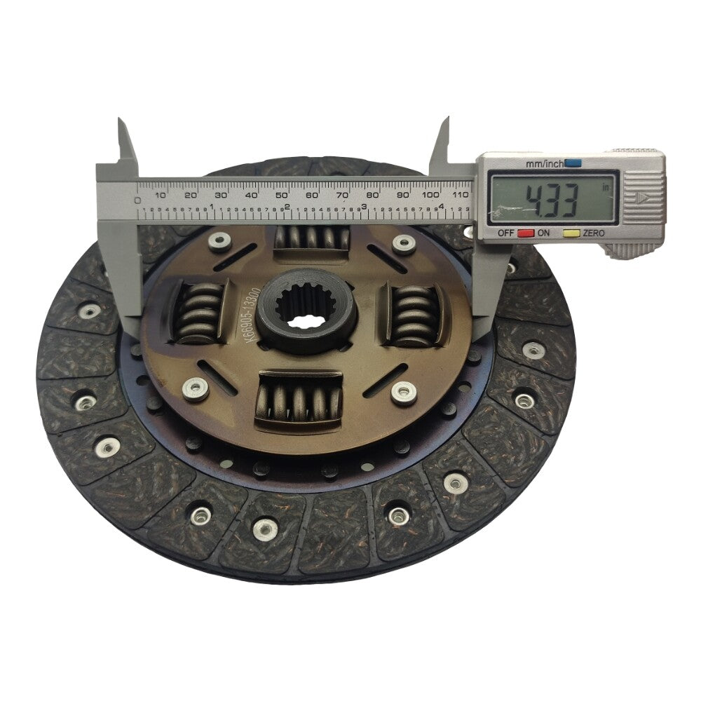7.25" Clutch Disc for Kubota B4200D B7100D-P 67980-13400 67401-13402 66591-13300