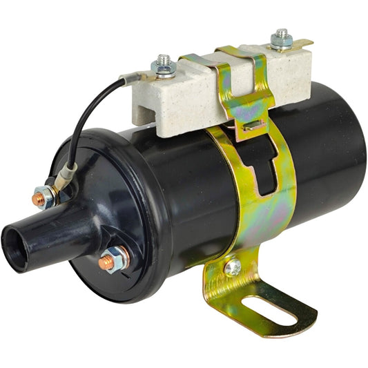 12V Distributor Coil w/External Resistor fit for Ford 1100-0544 E8TF12029BA
