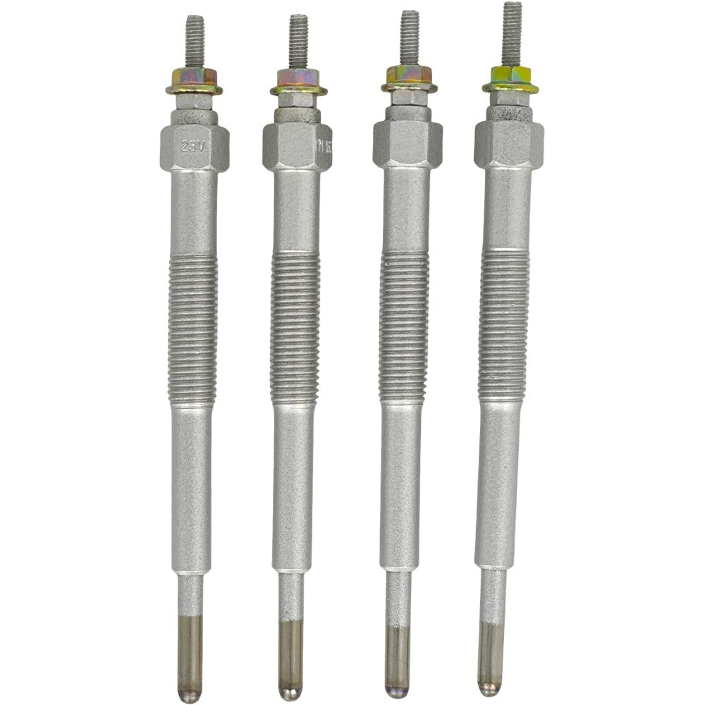 4X Glow Plug For Mitsubishi Fuso Canter FE439 FE439 FG325 4D32 FG335 4D34 24V