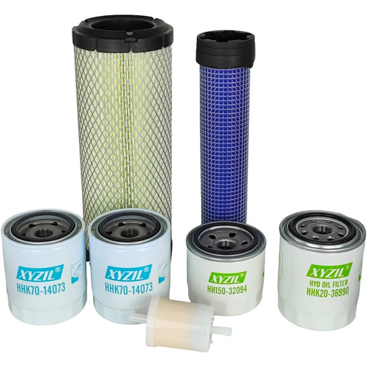 Maintenance Filter Kit 77700-03307 for Kubota RTV1100 (S/N =31003)