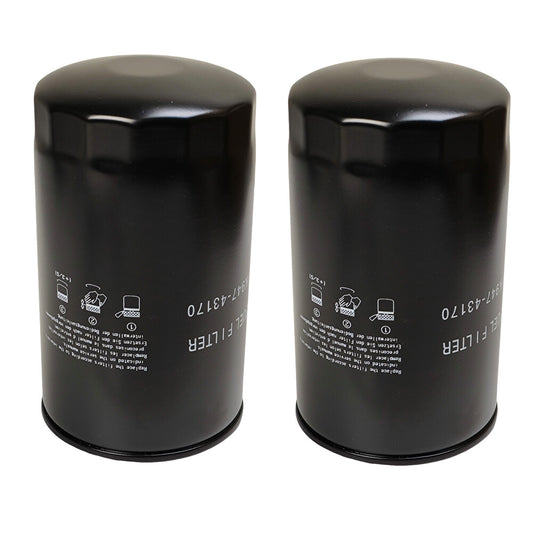 2PCS 1K947-43172 Fuel Filter 1K947-43170 Fit for Kubota KX080 SVL95 SVL65 SVL75