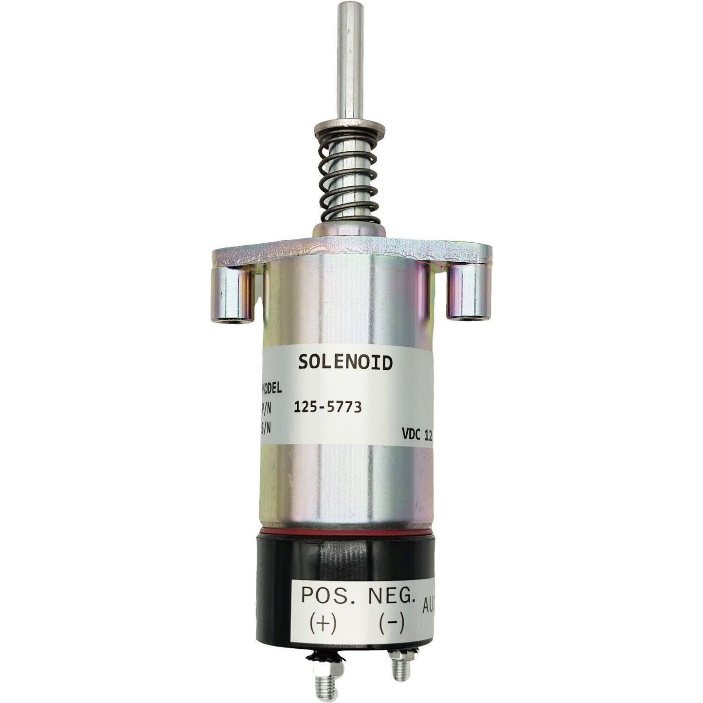Fit for CAT 125-5773 3204 3304 3304B 3306 3306B Engine 12V Fuel Shutoff Solenoid