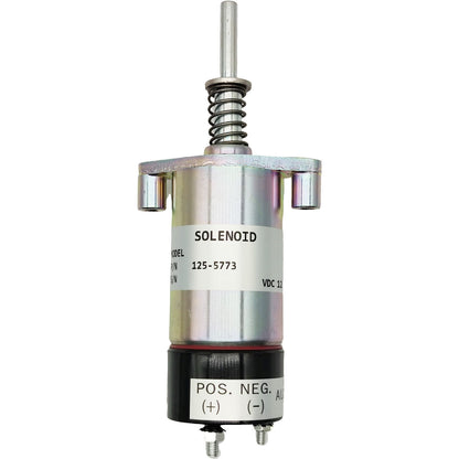 Fit for CAT 125-5773 3204 3304 3304B 3306 3306B Engine 12V Fuel Shutoff Solenoid
