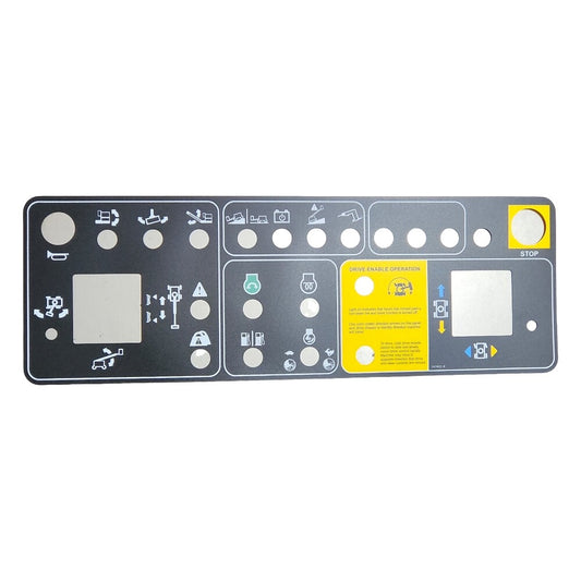 Control Panel Decal 147575 147575GT for Genie Platform S-65TRAX S-80 S-80X S-85