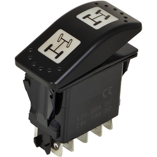 Rocker Switch 710001737 For Can-Am 2011-17 Commander Maverick Ma 4WD 4X4