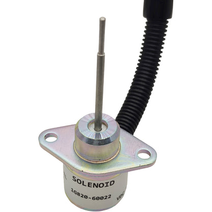 Fuel Shutoff Solenoid 1G820-60022 for Kubota U15-3 D782 D902 U17 Engine KX41-3