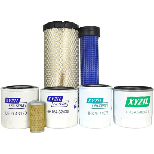 Full Service Filter Kit Fit for Kubota L3901HST L3301HST w/ D1803 Engine