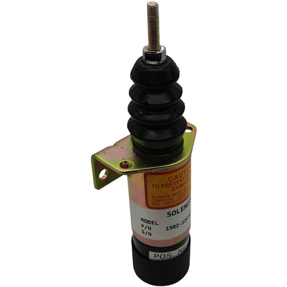 Fuel Shutdown Solenoid 2 Terminals 1500-2010 12V 1502-12C2U1B2 for Woodward 1502