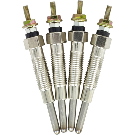 4X Glow Plug Fit for Mitsubishi K3F K3G K3H K3M K2A K2B K2C K3A K3B K3C K3D K3E