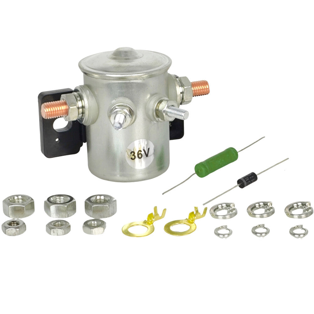 435-368 36V Continuous Duty Relay Solenoid 27855G01 Fit for E-Z-GO Golf Cart TXT