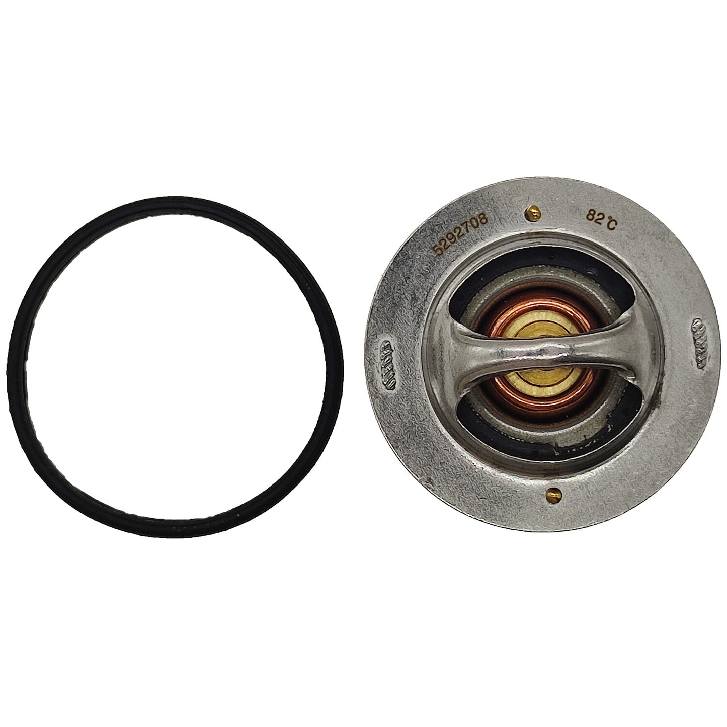 82℃ 180℉ Thermostat 5337966 with O-Ring Seal for 1998.5-2002 Cummins 5.9 24V ISB