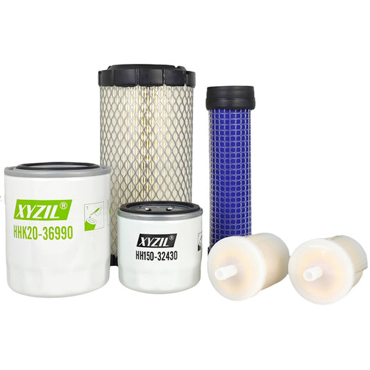 Oil Fuel Air Hydrostatic Filter Kit Fit for Kubota BX23S BX25 BX24 BX2350 BX2230