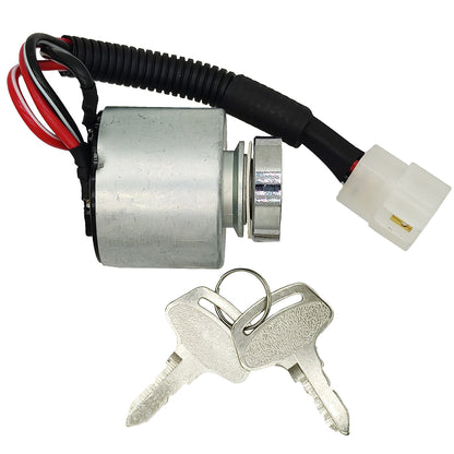 66101-55200 Ignition Switch W/ Keys For Kubota ZD18 ZD18F ZD21 ZD21F TG1860G