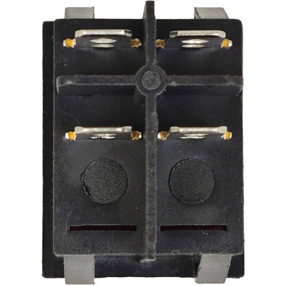ZE-235-2 Lighted Rocker Toggle Switch ON OFF Fit for Zing Ear 4 Prong Snap-in