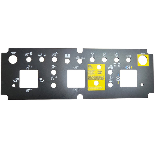 Platform Control Panel Decal 82238 82238GT for Genie IC Z-60/34 Z-51/30J Overlay