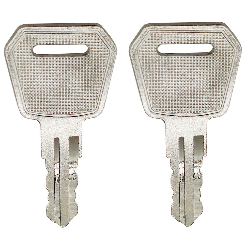 2X Marked 118 Key 1115-500016-00 Fits for Big Joe Electric Pallet Jacks EZ30 E30