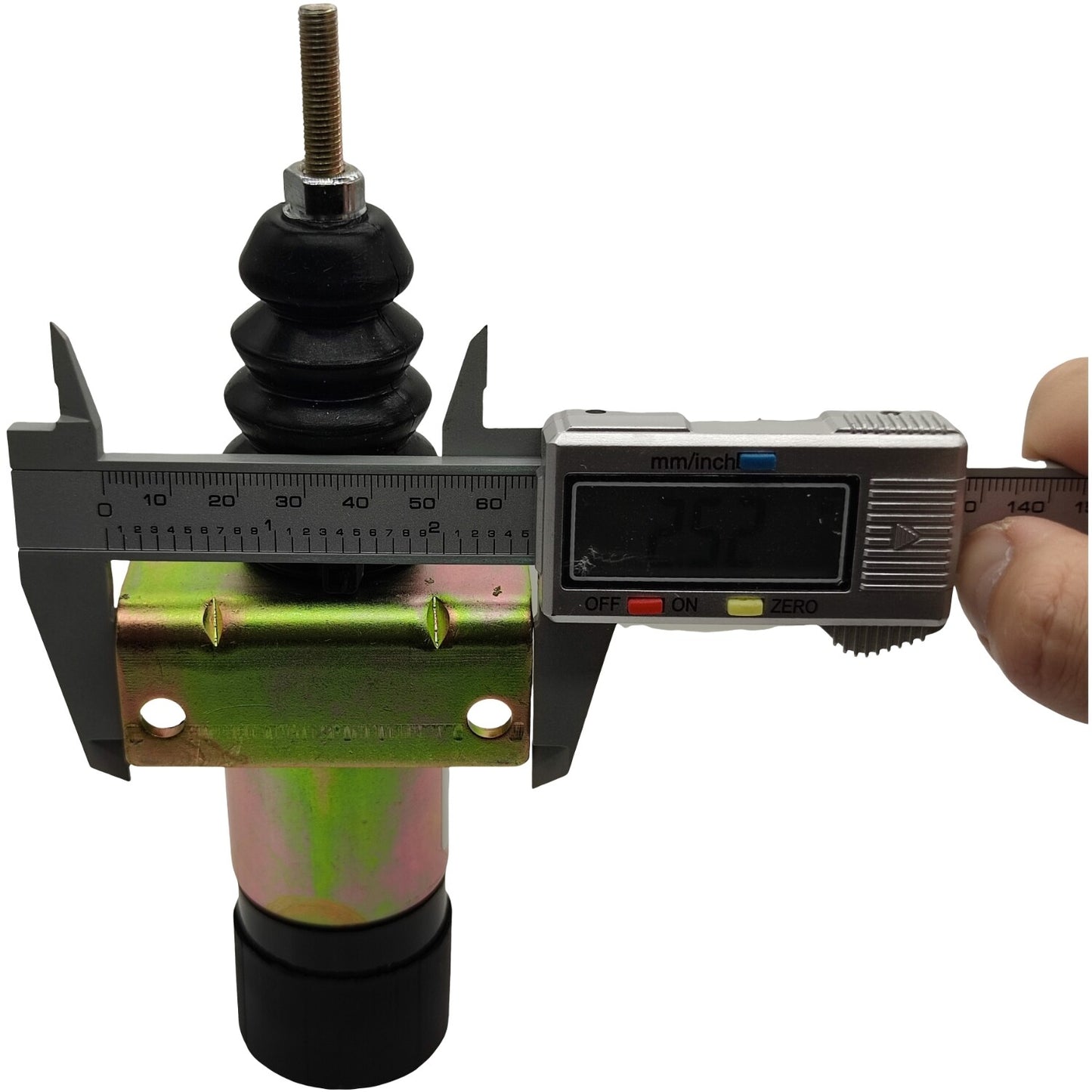 Fuel Shutdown Solenoid 2 Terminals 12V 1502-12C2U1B2 for Woodward 1500-2010 1502