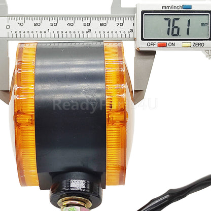 2X Hazard Lamp Fit for Kubota L3901H L4400DT L4400F L4400H L4600DT L4600F L4600H