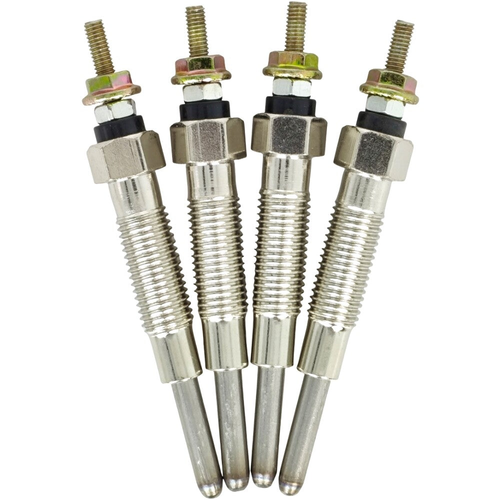 4X Glow Plugs MM401621 for Mitsubishi Iseki Tractor TX2140 TX2160 TX1300 TX1500