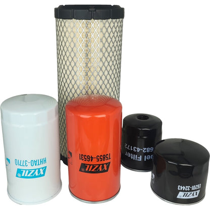 Maintenance Service Filter Kit Fit for Kioti CK2620H CK2620CHSE Compact Tractor