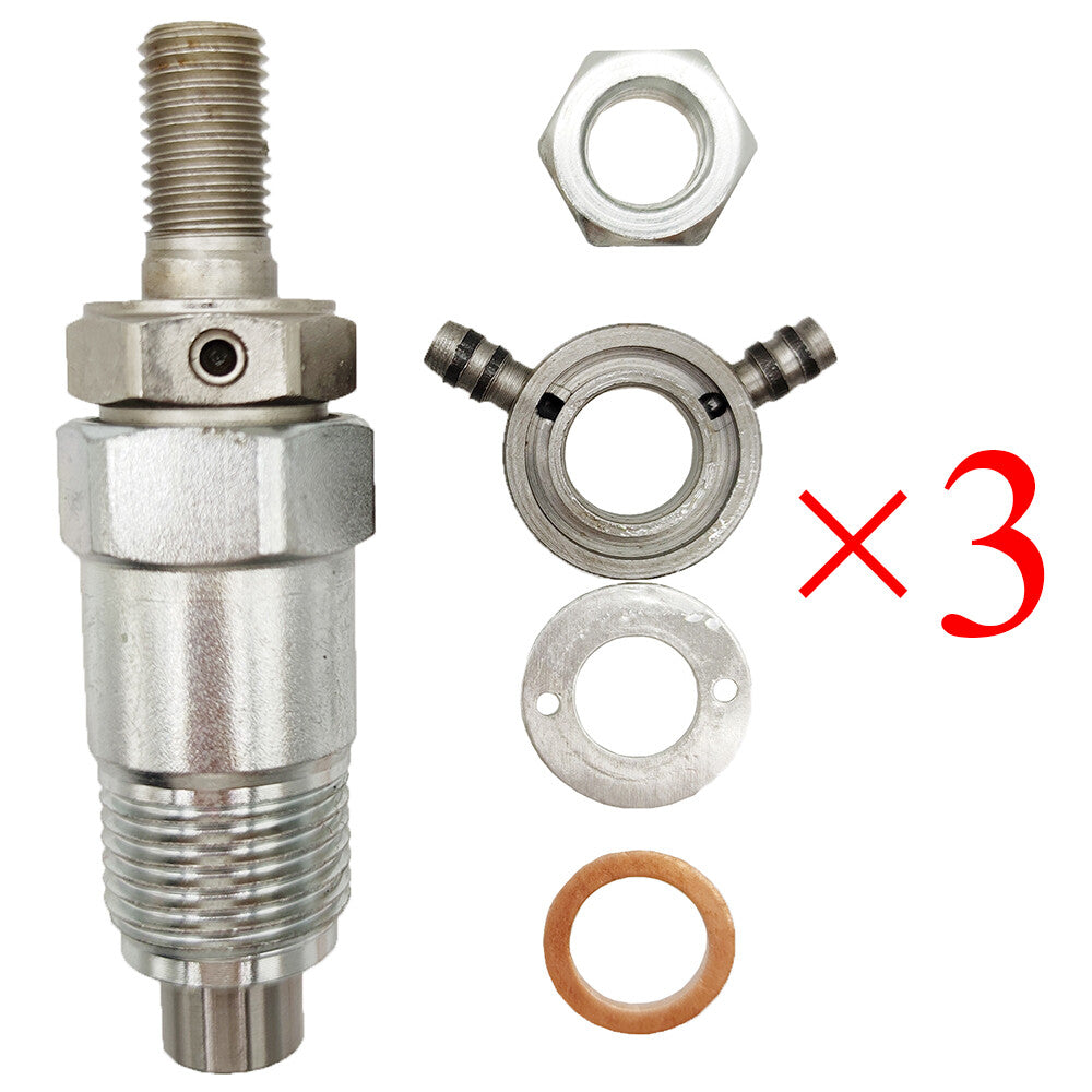 3X Fuel Injector for Kubota L245DT L245H L245 L285P L285WP L295DT L295F L305DT