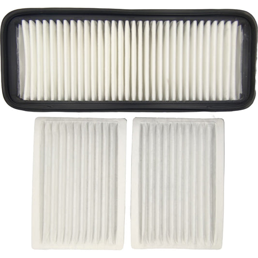 Cabin Air Filter Kit 6A671-75090 014520-0804 T1855-71600 for Kubota B3000 B3030