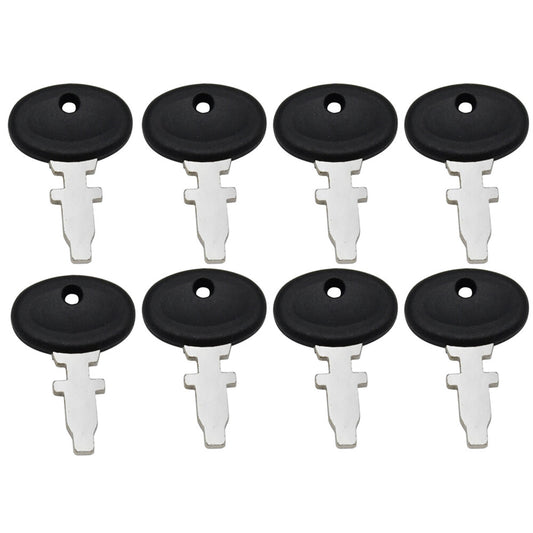 8X Ignition Key TX10998 Fits Fiat Ford New Holland White Oliver Allis Chalmers