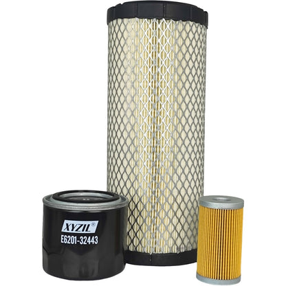 Oil Air Fuel Filter Maintenance Kit Fit for Kioti CK25 CK30 CK27 CK35 DK40