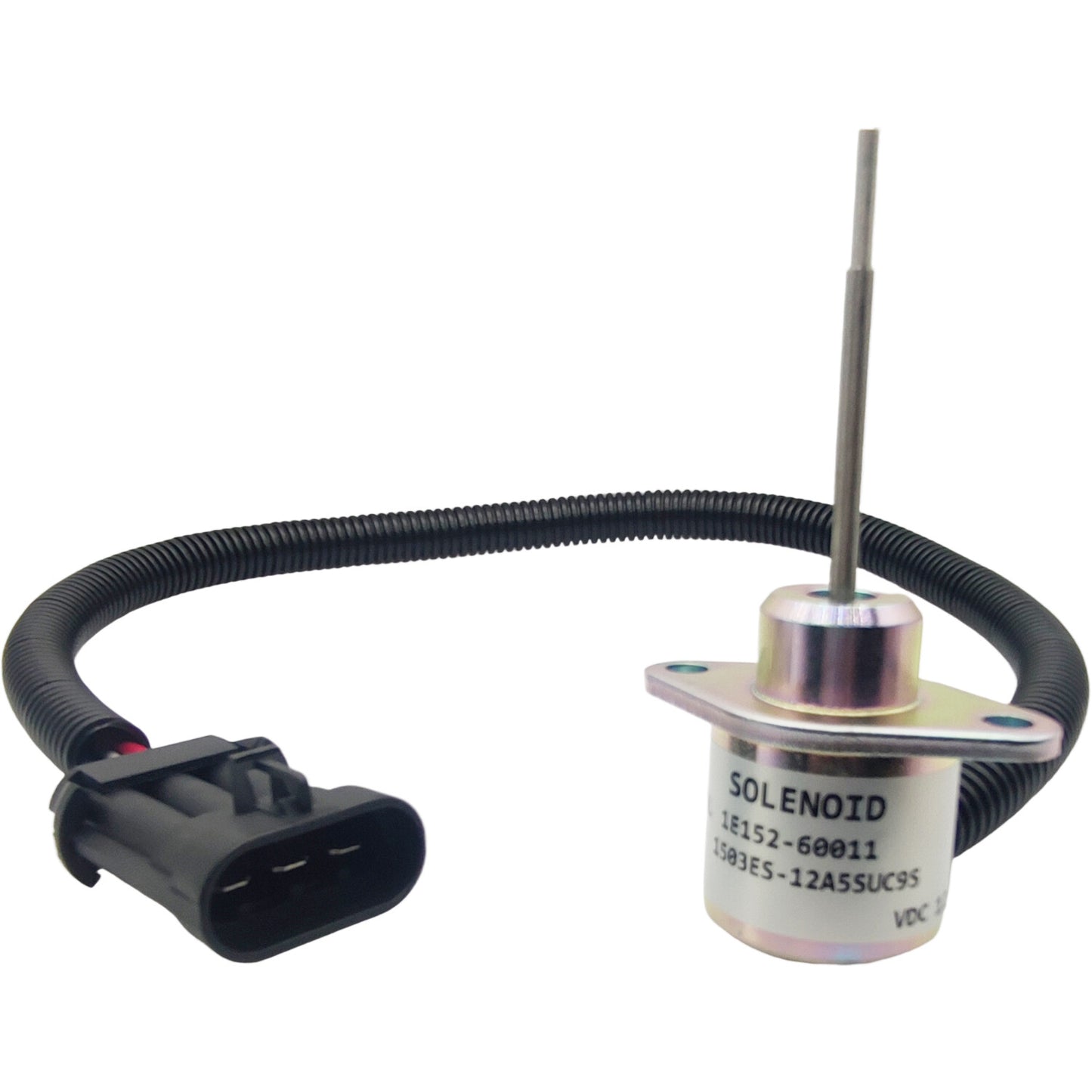 12V Shutdown Solenoid Fit for Kubota Yanmar 1E152-60011 1503ES-12A5SUC9S V2203