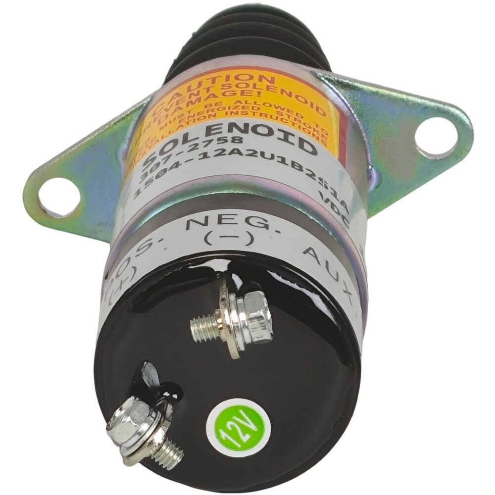 12V Solenoid 307-2758 2 Terminals for Miller Welders AEAD 200LE Legend