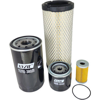 T5710-38031 Air Fuel Oil Hydraulic Filter Set E6201-32443 84612-43160 E723011081